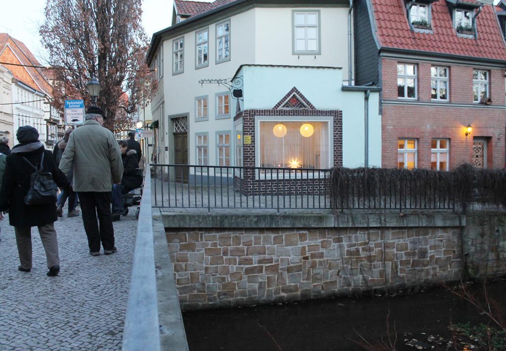 Апартаменты Ferien Im Laden Кведлинбург Экстерьер фото