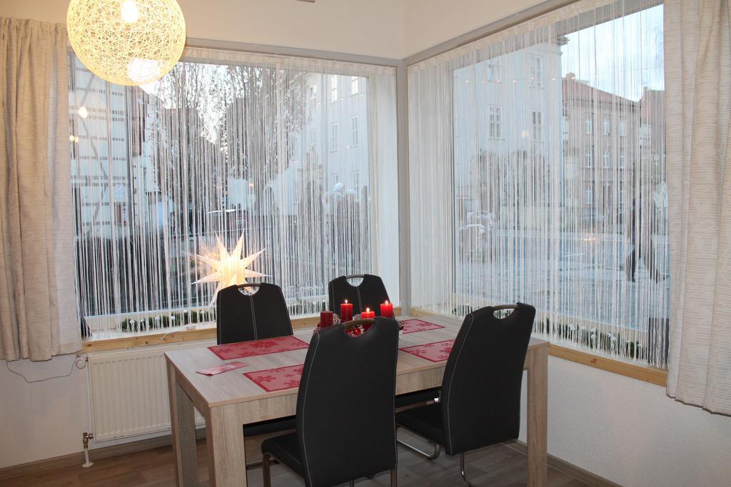 Апартаменты Ferien Im Laden Кведлинбург Экстерьер фото